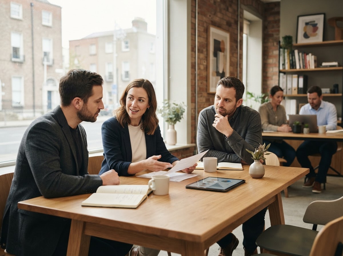 Brenmavyn team workspace representing the platform's approach to AI-driven decision analysis